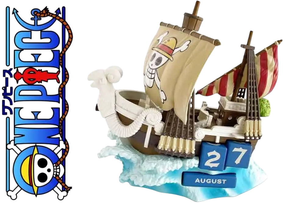 ONE PIECE GOING MERRY 3D CALENDAR - Vue 5