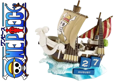 ONE PIECE GOING MERRY 3D CALENDAR - Vue 5