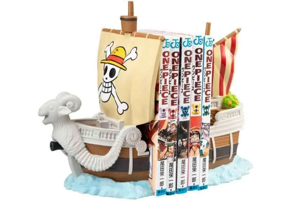 ONE PIECE GOING MERRY BOOKENDS - Vue 2