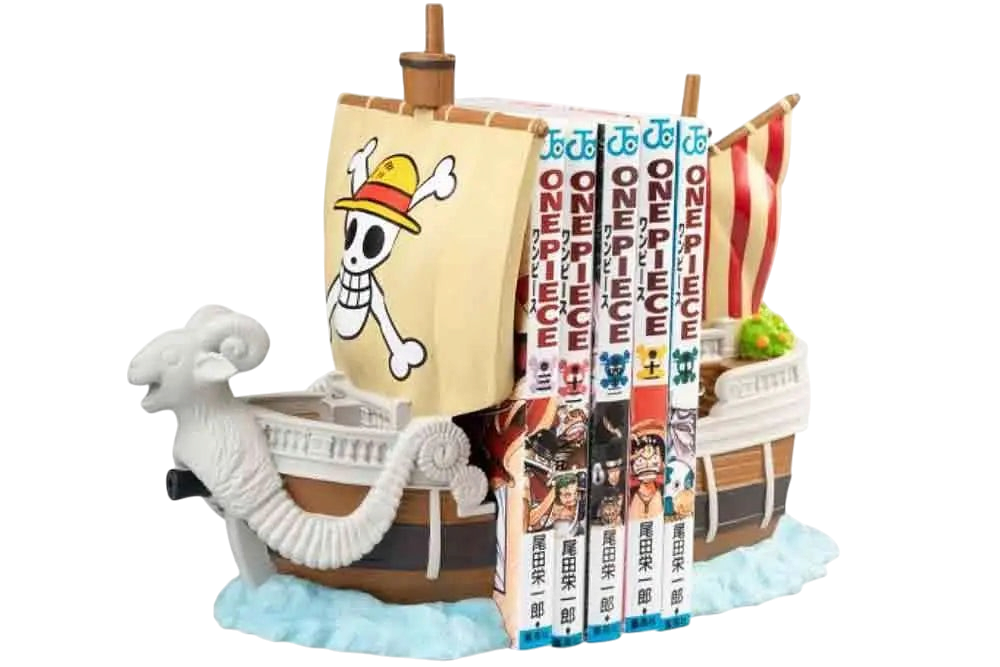 ONE PIECE GOING MERRY BOOKENDS - Vue 2