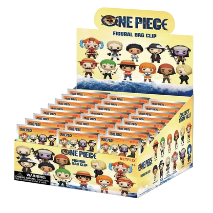 ONE PIECE NETFLIX BAG CLIP BLIND DISPLAY 24 - Vue 5
