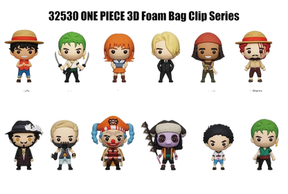 ONE PIECE NETFLIX BAG CLIP BLIND DISPLAY 24 - Vue 2
