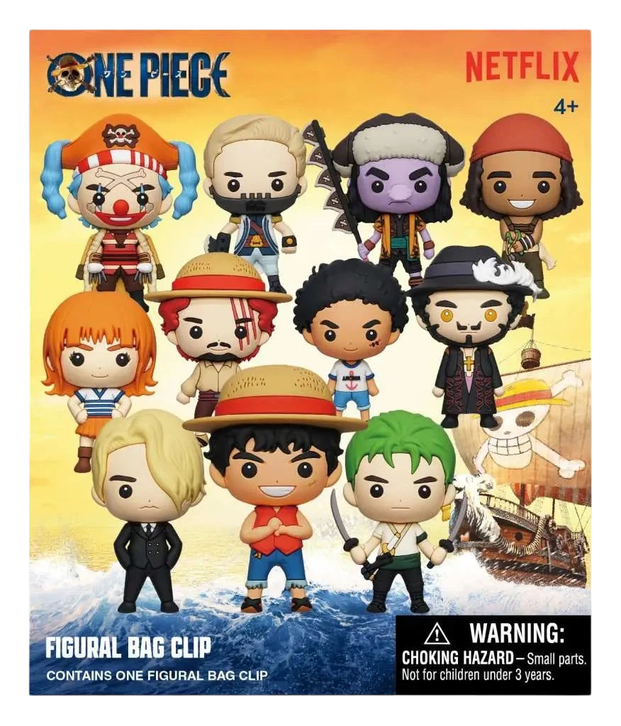 ONE PIECE NETFLIX BAG CLIP BLIND DISPLAY 24 - Vue 3