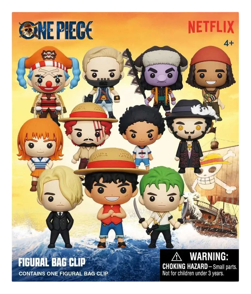 ONE PIECE NETFLIX BAG CLIP BLIND DISPLAY 24 - Vue 3