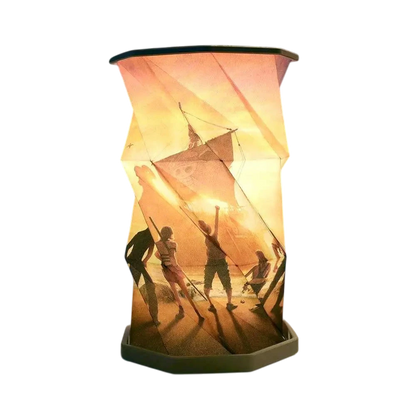 ONE PIECE STRAW HAT CREW FOLDABLE USB LAMP - Vue 1