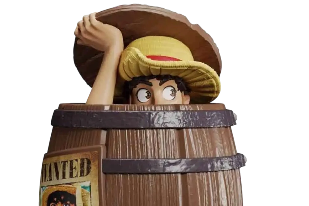 ONE PIECE WANTED COOKIE JAR - Vue 2