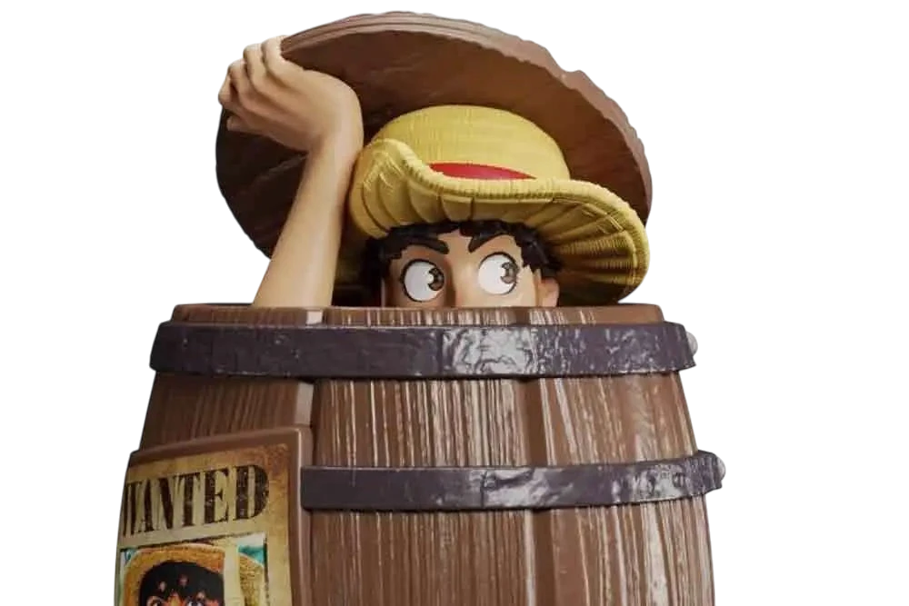 ONE PIECE WANTED COOKIE JAR - Vue 2