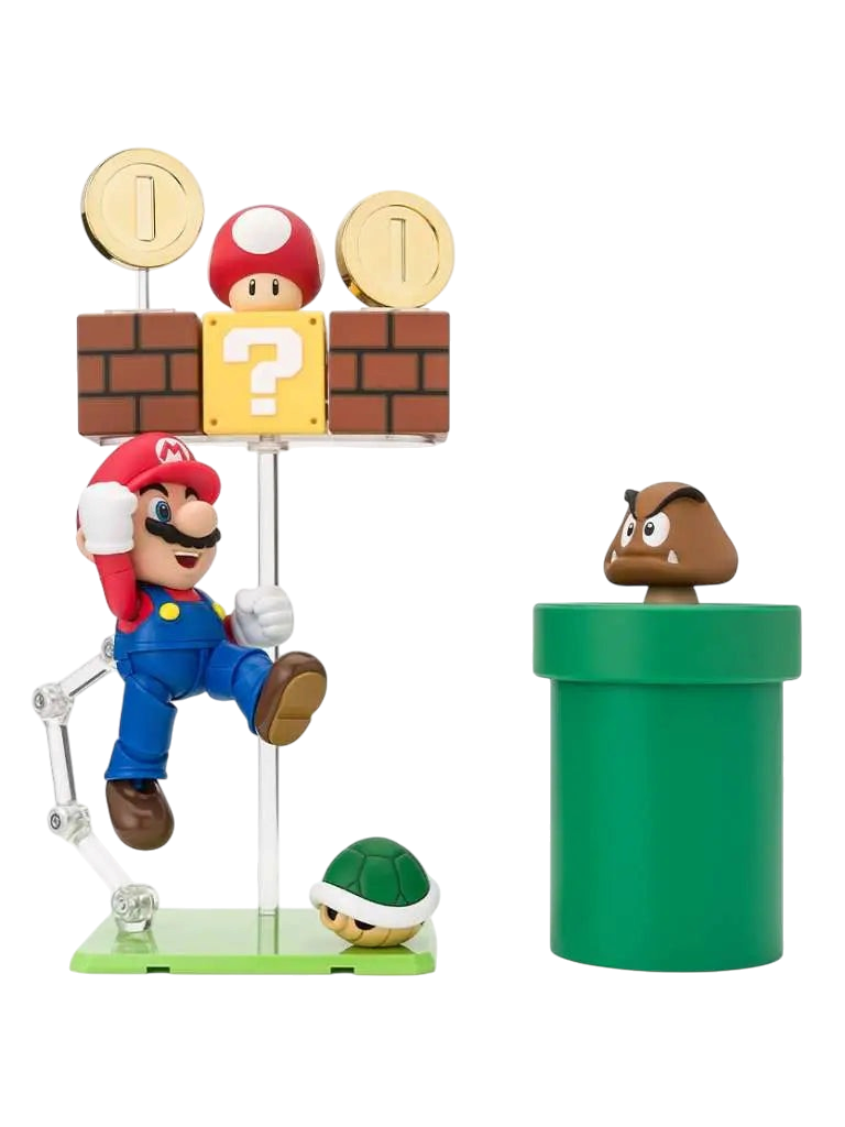SUPER MARIO PLAYSET SHF - Vue 2