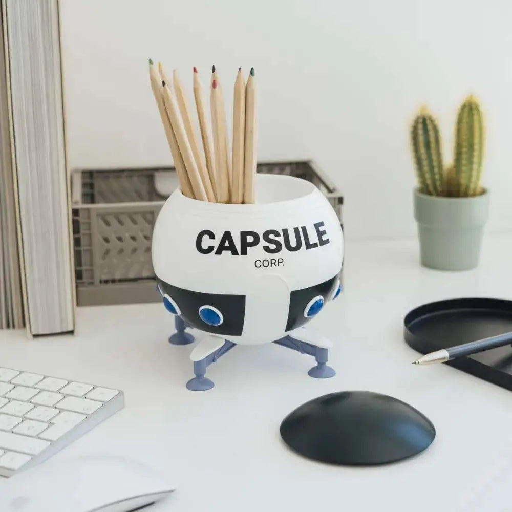 DRAGON BALL Z SPACECRAFT CAPSULE CORP PEN HOLDER - Vue 2