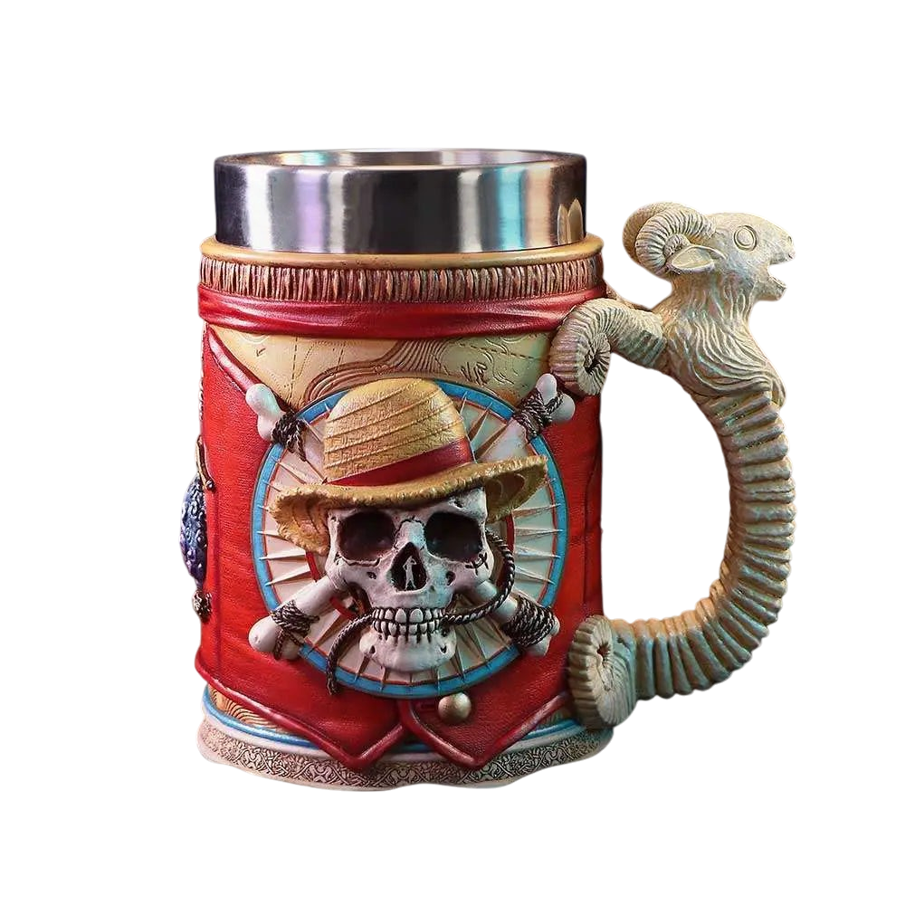 ONE PIECE LUFFY TANKARD - Vue 2