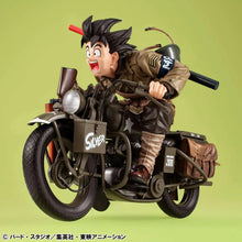 Dragon Ball - Son Goku & Moto - Statuette Desktop Real McCoy - Vue 1