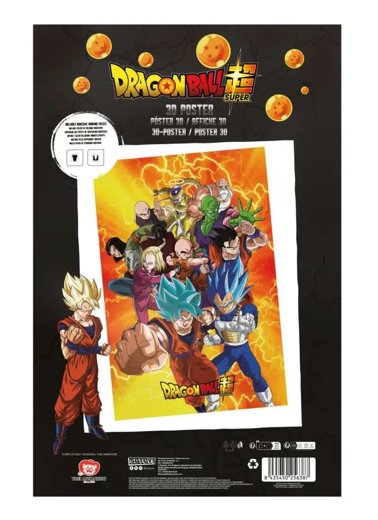 DRAGON BALL SUPER SURVIVAL HEROES 3D POSTER - Vue 2