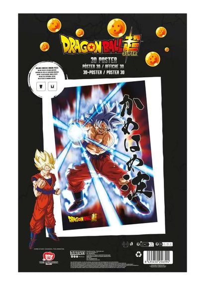 DRAGON BALL SUPER SURVIVAL GOKU 3D POSTER - Vue 2