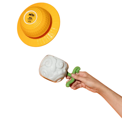 ONE PIECE SMOKE SMOKE FRUIT 3D MUG - Vue 2