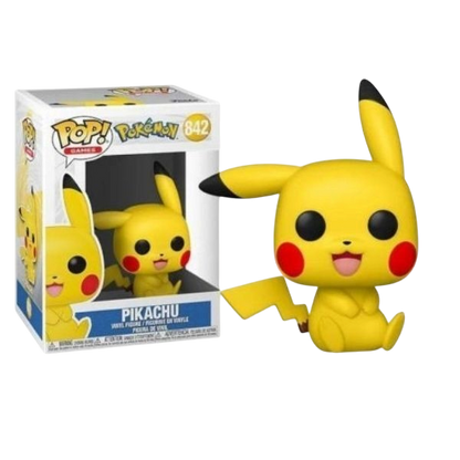 Pokémon - Pikachu (Assis) - Funko POP! Games N°842