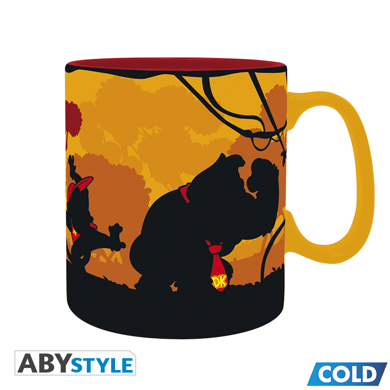 DONKEY KONG - Mug Heat Change - 460 ml - Donkey Kong  cartonx2  DT - vue 2
