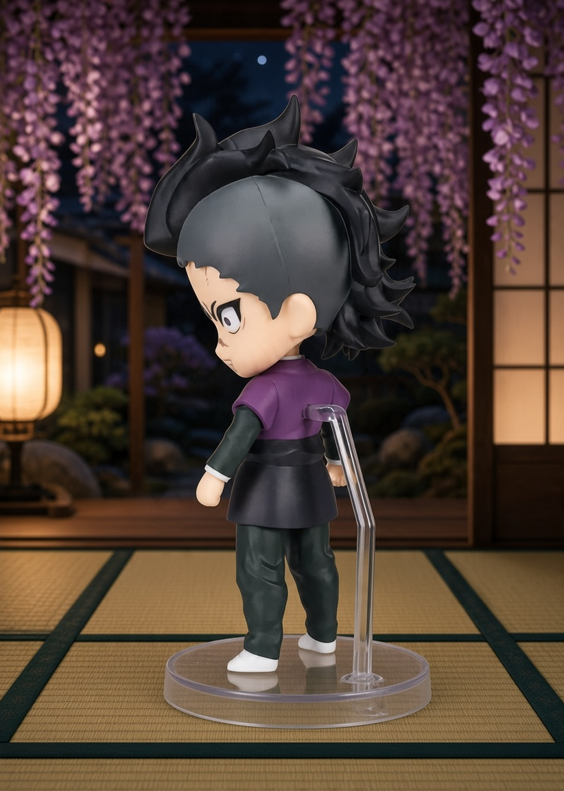 Demon Slayer - Genya Shinazugawa - Figurine Mini S.H.Figuarts Bandai