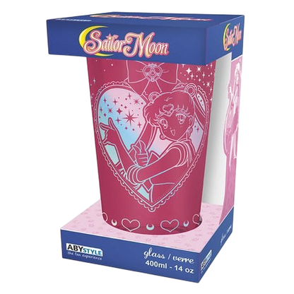 Sailor Moon Verre XXL Premium - 400 ml - Magie Lunaire boîte