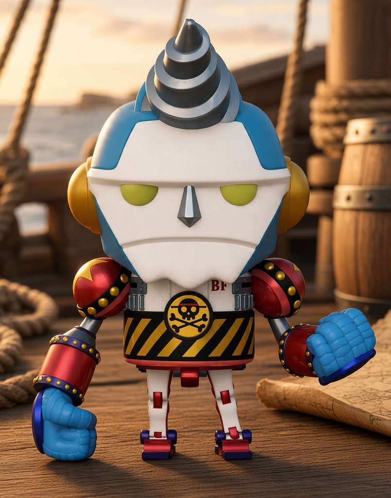 One Piece - General Franky – Figurine POP Animation N°1776 (avec Chase, GW) Funko
