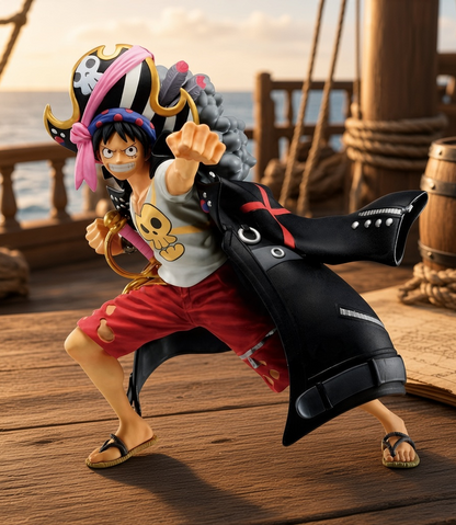 One Piece - Monkey D. Luffy - Figurine Ichibansho 13cm (Film Red) Bandai