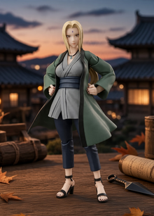 Naruto - Tsunade - Figurine S.H.Figuarts Legend Medical Ninja Bandai