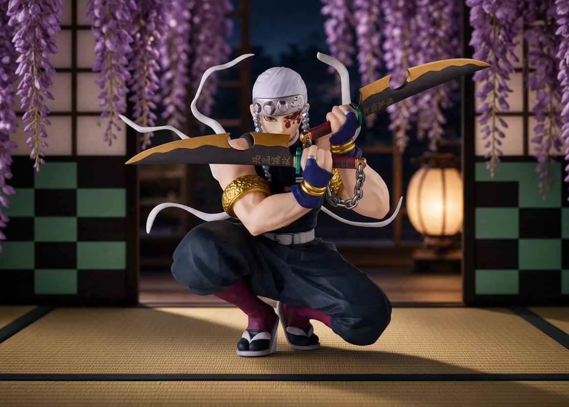 Demon Slayer - Tengen Uzui - Statuette Cono Fig Aniplex