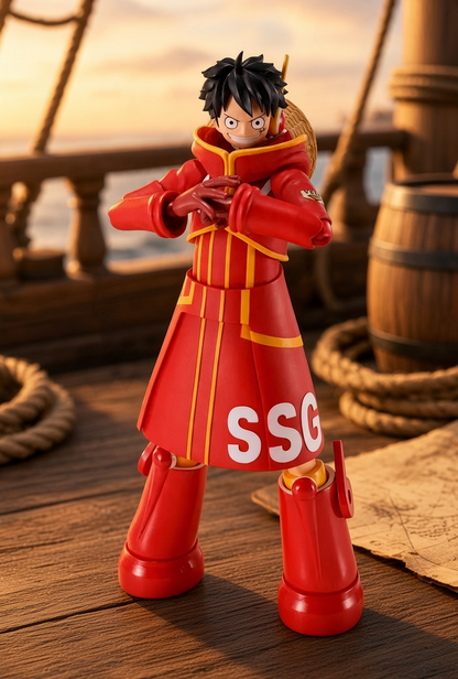 One Piece - Monkey D. Luffy (Future Island Egghead) - Figurine S.H.Figuarts Bandai