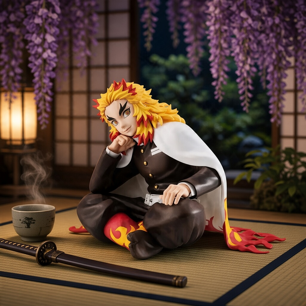 Demon Slayer - Kyojuro Rengoku - Statuette GEM Palm Size MegaHouse