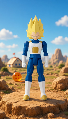 Dragon Ball - SS3 Vegeta - Figurine géante Limit Breaker 30cm Bandai