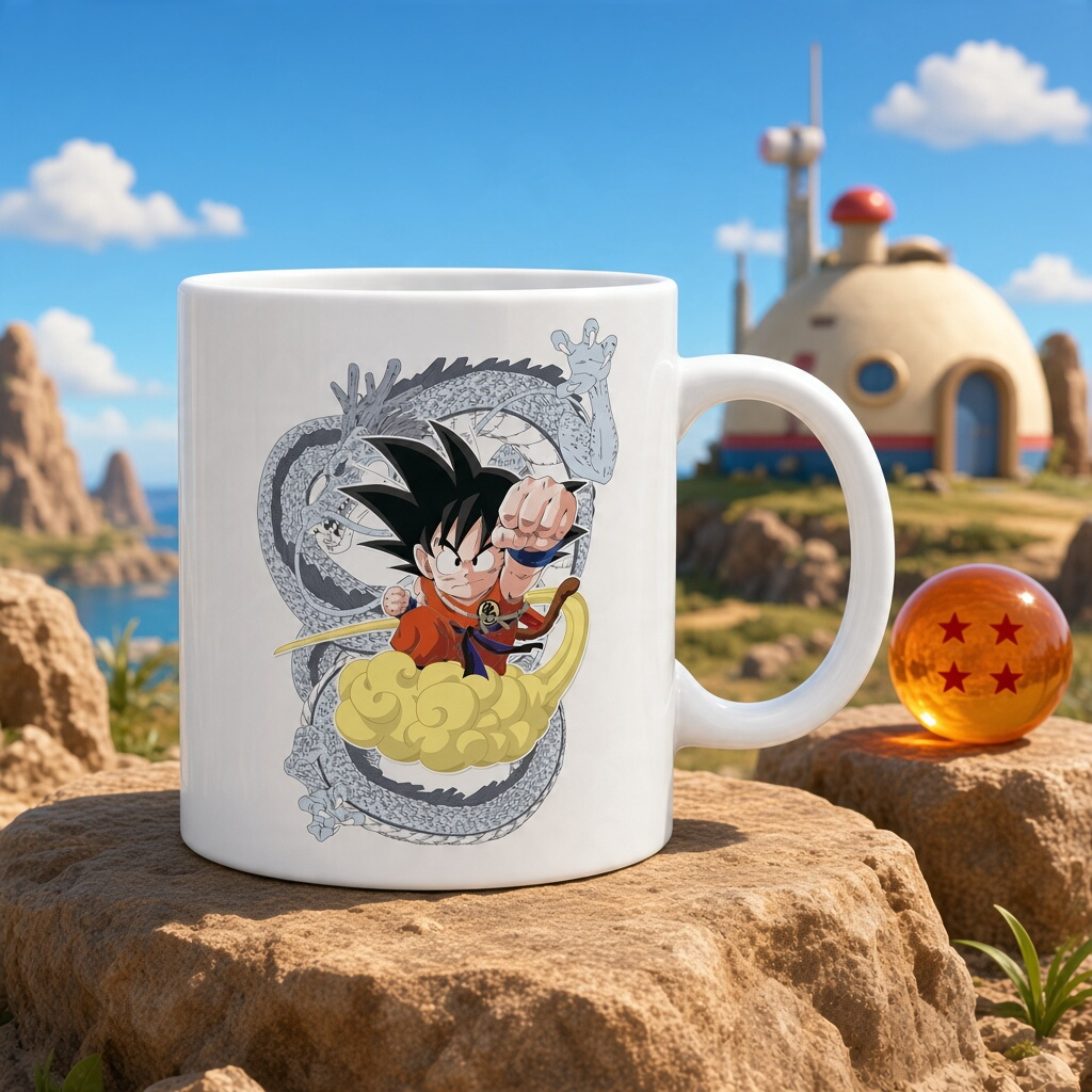 Dragon Ball Mug - 460 ml - DBZ/ Shenron doré - boîte ABYstyle