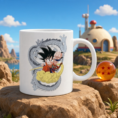 Dragon Ball Mug - 460 ml - DBZ/ Shenron doré - boîte ABYstyle