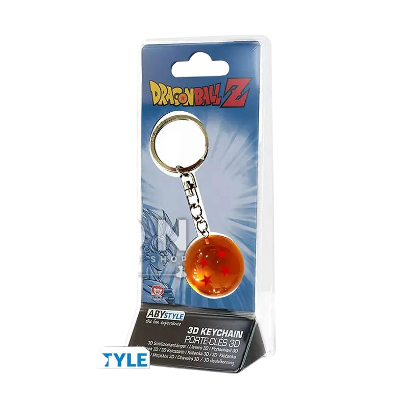 DRAGON BALL - Porte-clés 3D - DBZ/ Boule de cristal X4 - vue 2
