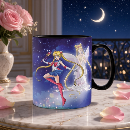 Sailor Moon - Mug Heat Change 460 ml - Sailor Moon & Chibi Moon ABYstyle