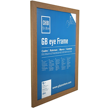 GBEYE - Cadre MDF Chêne - Chibi 52 x 38 cm - X2* - vue 2