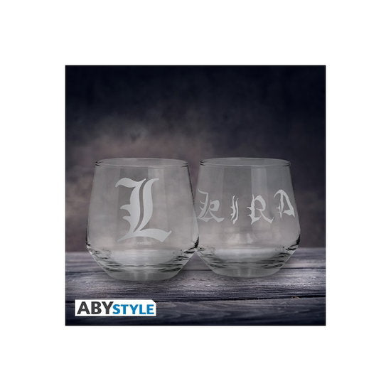 DEATH NOTE - Set de 2 verres Kira & L EUROPE x2 - vue 3