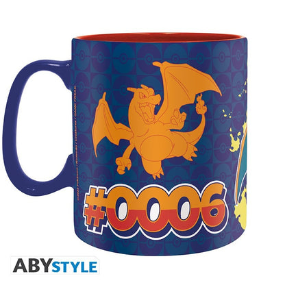 POKEMON - Mug - 460 ml - Dracaufeu effet métal - boite carton x2 - vue 4
