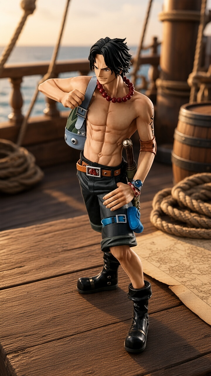 One Piece - Portgas D. Ace - Statue PVC MegaHouse P.O.P NEO-DX 10th Anniversary (réédition) MegaHouse