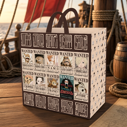 One Piece Shopping Bag - "Wanted" ABYstyle
