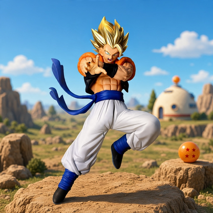 Dragon Ball - Gogeta - Figurine 10th Anniversary 19cm (Dokkan Battle) Banpresto