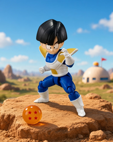 Dragon Ball - Son Gohan - Figurine S.H.Figuarts Battle Cloth Bandai