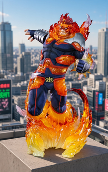 My Hero Academia - Endeavor - Statuette Collector TSUME TSUME