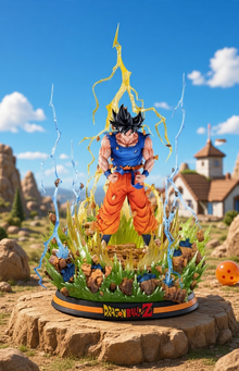 Dragon Ball - Son Goku Super Saiyan - HQS Dioramax 1/4 TSUME TSUME