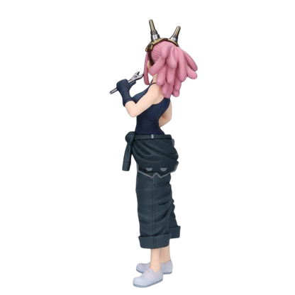 Figurine NIPPON DOKI STORE de Mei Hatsume de My Hero Academia, gamme Glitter & Glamours, vue de profil avec clé