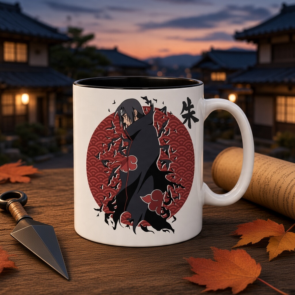 Naruto Mug - 460 ml - Itachi Uchiwa - boîte ABYstyle