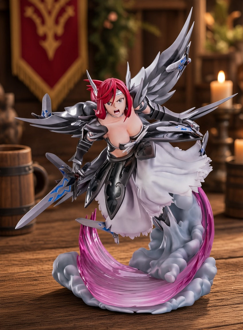 Fairy Tail - Erza Scarlet Heaven's Wheel - Statuette Collector TSUME TSUME