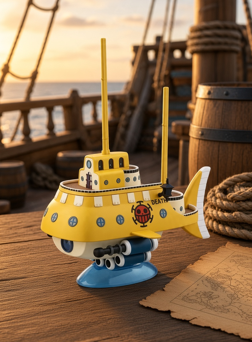 Trafalgar Law Submarine – Model Kit (Ship) Bandai