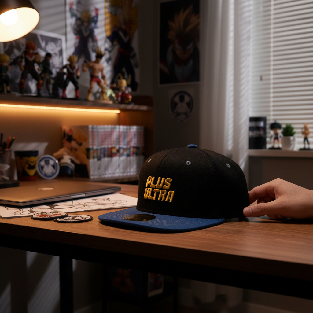 My Hero Academia Casquette snapback - Noir & Bleu - Plus Ultra ABYstyle