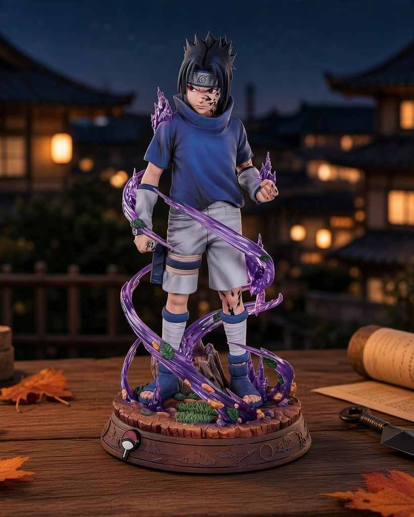 Naruto - Sasuke Uchiha - Statuette BIJUtsu TSUME TSUME
