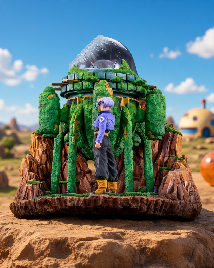 Dragon Ball - Machine du Temps de Trunks - HQS Dioramax 1/6 TSUME TSUME