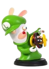 MARIO RABBIDS 3 RABBID LUIGI FIGURE - Vue 5